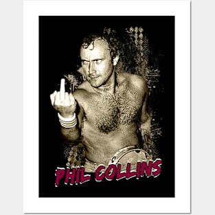 Phil Collins /// Retro 80s Posters and Art